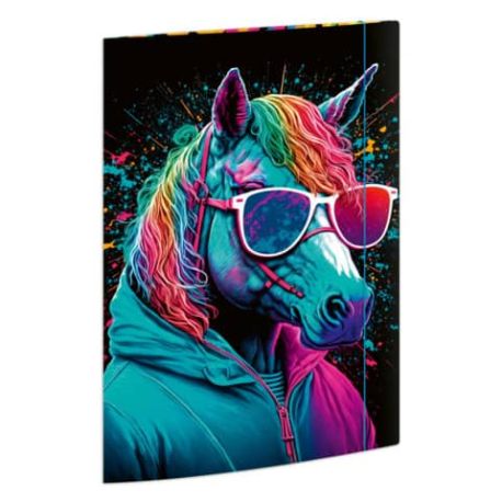 Sammelmappen DIN A4 Neon 24 x