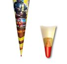 Schultüte Feuerwehrmann 70 cm