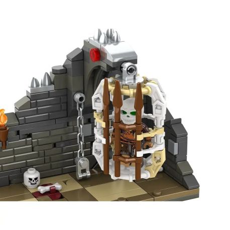 Kiddicraft KC1511 Dungeon Skelett-Käfig