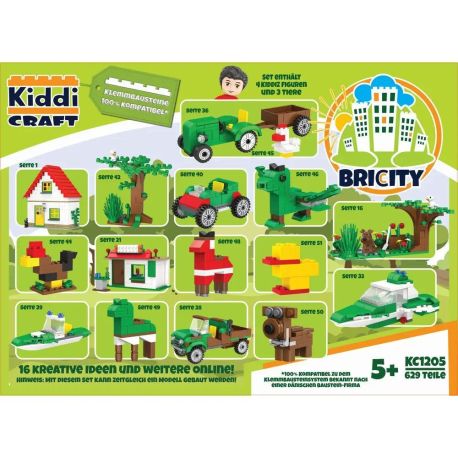 Kiddicraft KC1205 16 in 1 Building Box