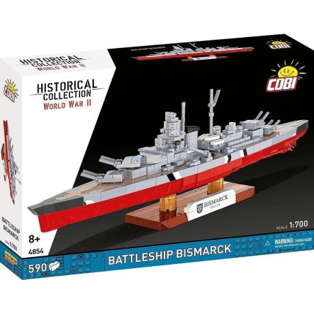 COBI WWII - BATTLESHIP BISMARCK - Maßstab 1:700