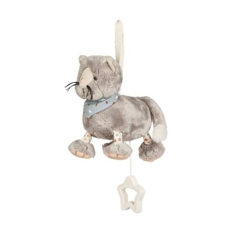 Sterntaler Spieluhr S Katze Lilly, grau