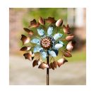 Metal Wind Spinner: Copper Leaf Duett