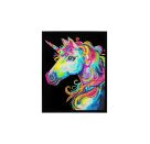Diamond Painting Neon Einhorn