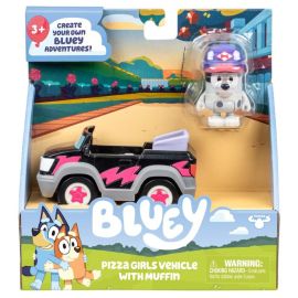 BLUEY Fahrzeug mit Figur, sortiert