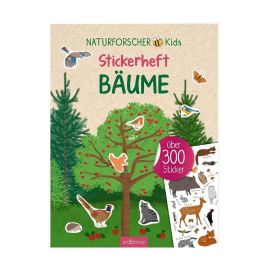 Naturforscher-Kids – Stickerheft Bäume