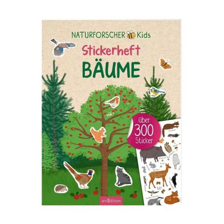Naturforscher-Kids – Stickerheft Bäume