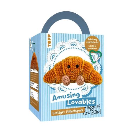 Amusing Lovables Häkelset Jacques Croissant