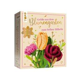 Grüße aus dem Blumengarten. Zum Selber-Häkeln
