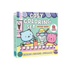 Cosy Coloring „Cotton Candy Ausmalset - Einfach niedlich ausmalen