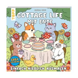 Cosy Coloring - Cottage Life mit Ente