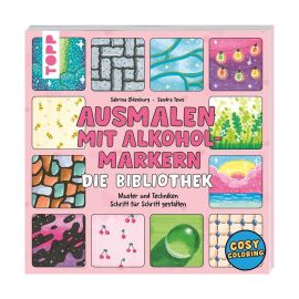 Ausmalen mit Alkoholmarkern - die Bibliothek