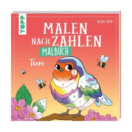 Malen nach Zahlen Malbuch Tiere