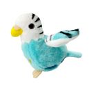 Happy Yappers Sittich weiß blau