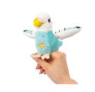 Happy Yappers Sittich weiß blau