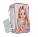 TOPModel 3-fa Federtasche Blo