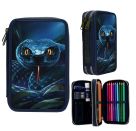 Adven. World 2-fa Federtasche