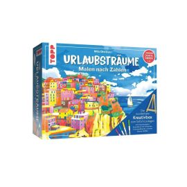 Die wunderbare Kreativbox Malen nach Zahlen - Urlaubsträume