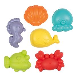 Sandförmchen, 6fach sortiert