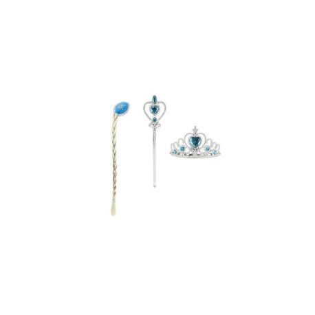 TOITOYS ICE PRINCESS Set mt ZopfTiaraStab Prinzessin
