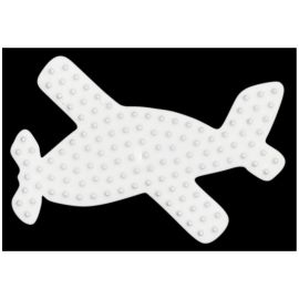 Hama® Bügelperlen Stiftplatte Flugzeug.