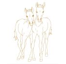 Metallic-Malen - Bicolor-Buntstifte: 8 Metallic-Farben