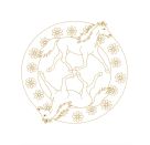 Metallic-Malen - Bicolor-Buntstifte: 8 Metallic-Farben