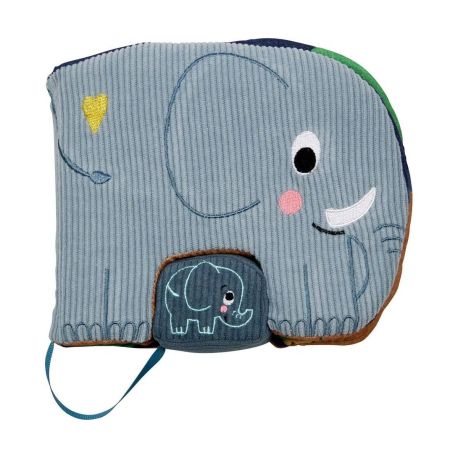 CosyBooks: Babys Spielbuch Kleiner Elefant - Mit süßem Baby-Elefanten zum Spielen!