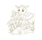 Metallic-Malen Fantasy - Bicolor-Buntstifte: 8 Metallic-Farben