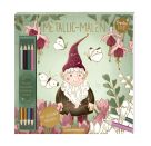 Metallic-Malen Garden Glory - Bicolor-Buntstifte: 8 Metallic-Farben