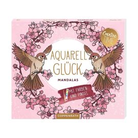 Aquarell-Glück Mandalas - Mit Farben und Pinsel