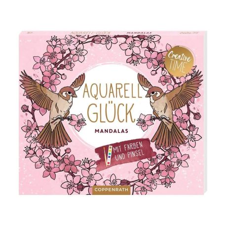 Aquarell-Glück Mandalas - Mit Farben und Pinsel
