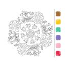 Aquarell-Glück Mandalas - Mit Farben und Pinsel