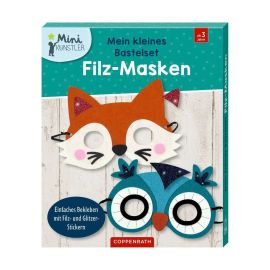 Mein kleines Bastelset: Filz-Masken - Fuchs / Eule