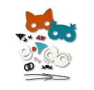 Mein kleines Bastelset: Filz-Masken - Fuchs / Eule