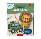 Mein kleines Bastelset: Fädel-Karten - Löwe / Jeep