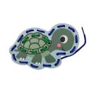 Mein kleines Bastelset: Fädel-Karten - Schildkröte / Boot