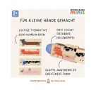Holz-Dreh-Puzzle - Hund, Katze, Schwein, Kuh