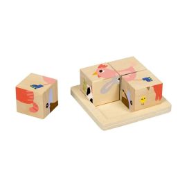 Würfelpuzzle - Bauernhof