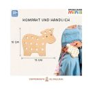 Fädelspiel - Pferd, Kuh, Schwein, Schaf