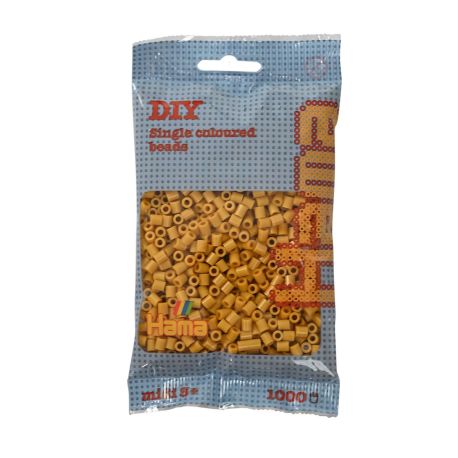 HAMA Perlenbeutel, 1.000 Stück, Curry