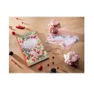 Marmeladen-Deko-Set - Cottage Garden - mit Deckchen, Etiketten   Garn