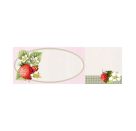 Marmeladen-Deko-Set - Cottage Garden - mit Deckchen, Etiketten   Garn
