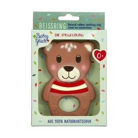 Beißring aus Naturkautschuk - Teddy