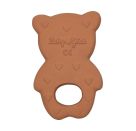 Beißring aus Naturkautschuk - Teddy