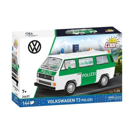 COBI Volkswagen T3 Polizei - Maßstab 1:36