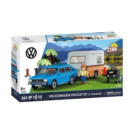 COBI Volkswagen Passat B1 Blau   Caravan - Maßstab 1:35