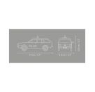 COBI Volkswagen Passat B1 Polizei - Maßstab 1:35