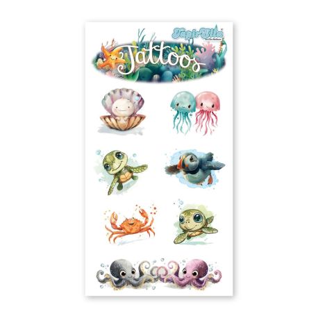 TapirElla Tattoo Wassertiere