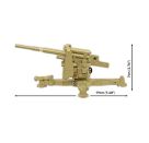 COBI WWII 8.8CM FLAK 18 (DAK) - Maßstab 1:35